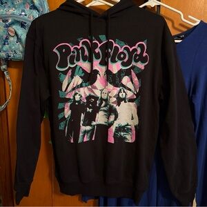 Women’s Pink Floyd Long sleeve hooded sweatshirt Size XS